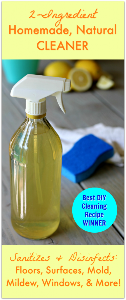 Best Homemade Natural Cleaner - Primally Inspired