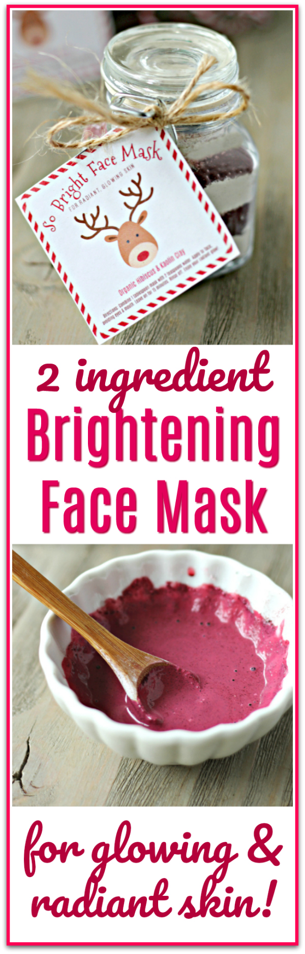 Brightening Face Mask Recipe With Free Printable Labels Primally Inspired